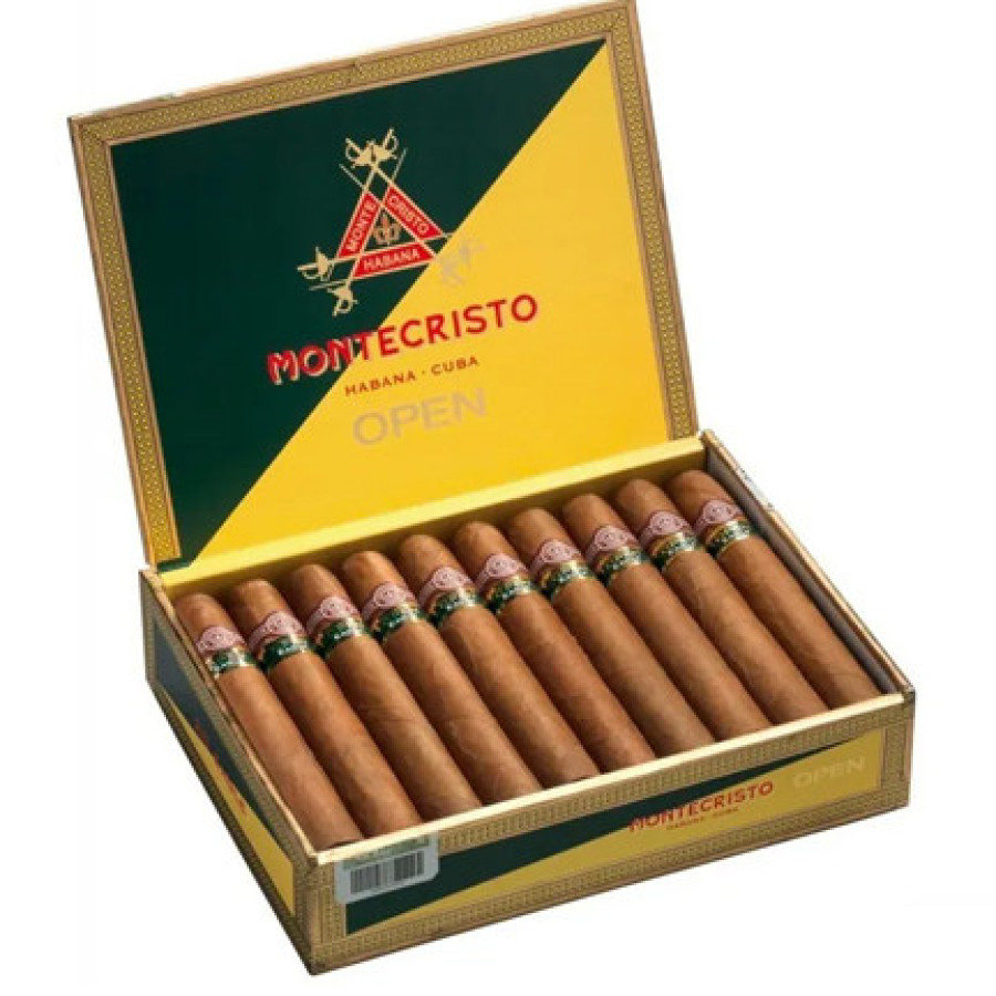 Charuto Montecristo open eagle - riviera de são lourenço - www.charutosriviera.com.br